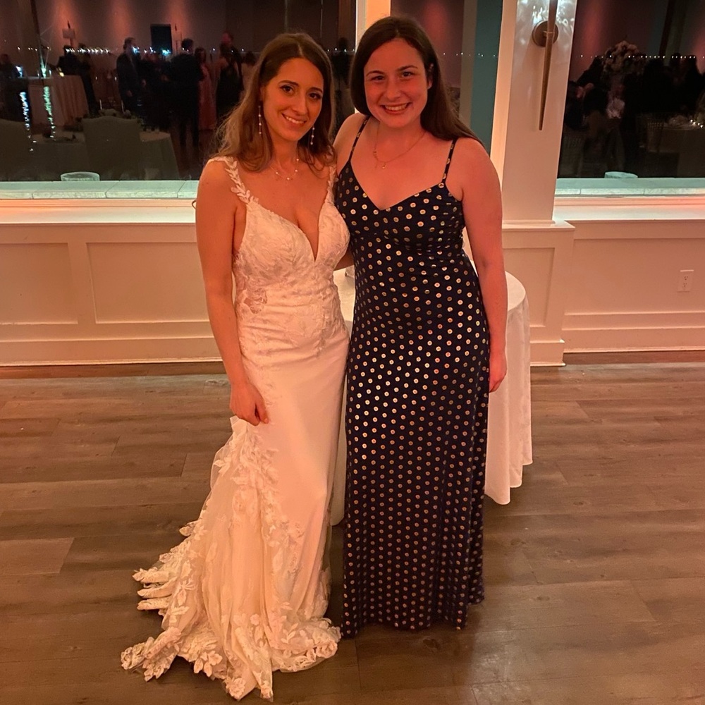 Michael Kors Floor Length Dress | Size: M | Color: Navy